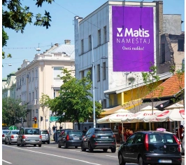 Beograd - Fasadna Reklama - Avijatičarski trg AG