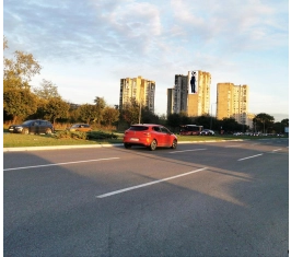 Beograd - Fasadna Reklama - Milutina Milankovića - Bulevar umetnosti N