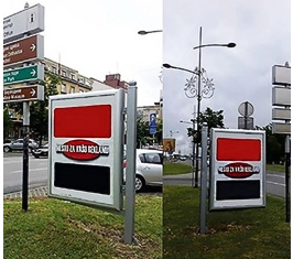 Novi Sad - City light - Bul Mihajla Pupina kod mosta Duga Z