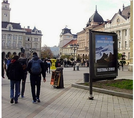 Novi Sad - Exclusive CityLight - Trg Slobode