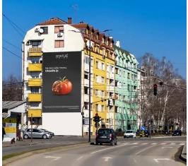 Niš - Fasadna Reklama - Sremska 1 MR