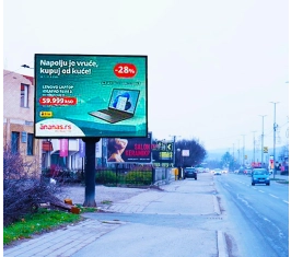 Kruševac - LED Ekran - Jasički put SM06